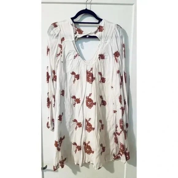 Free People Emma Embroidered Swing Dress - Picture 4 of 5
